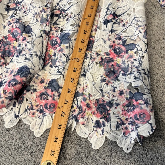 Vtg Peter Nygard Floral Long Blazer Jacket Large Deadstock Old Money Boho 19350 - Picture 6 of 11